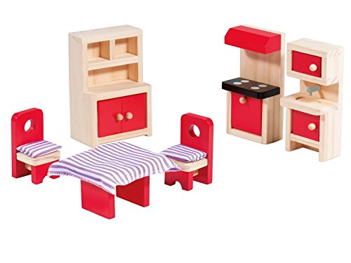 Preisvergleich Produktbild PLAYTIVE® JUNIOR Puppenhaus- Möbelset Küche