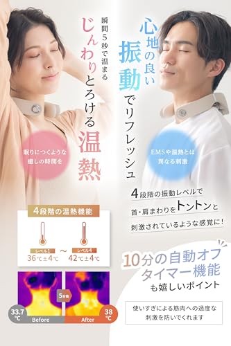 RELAGE RELAGE リラージュ ネックケア EMS NeckCare Flex RL-CF-ENCF10-GE の商品画像 5