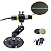 520nm Green Light Line Module Projector Focusable Locator Generator for Wood Stone Fabric Alignment Dia.16mm (5V DC with Adapter, Mount and Magnetic Base)
