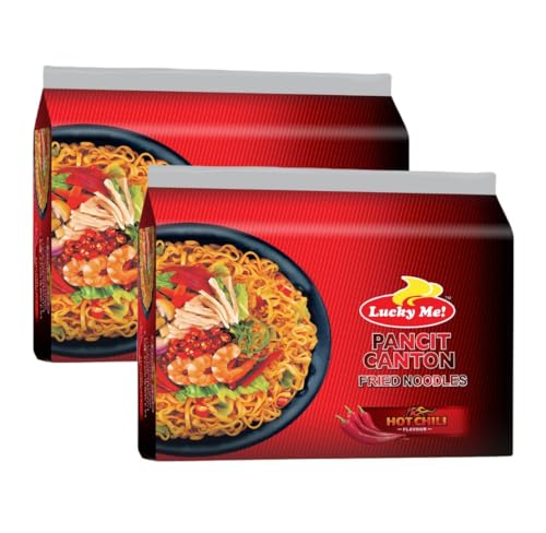 Lucky Me! Me Pancit Canton Hot Chili 60g Pack of 12