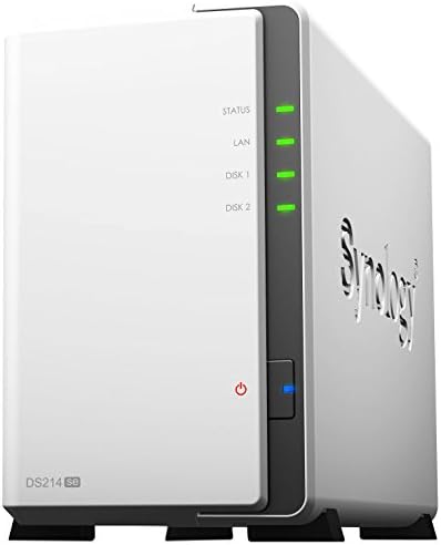 Synology DiskStation 2-Bay (2x 3TB NAS Drives) Private Cloud NAS (DS214se 2300)