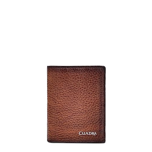 Cuadra Men's cardholder in genuine deer leather and bovine leather, B3007VE