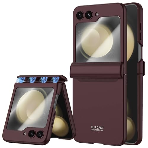 STORMTAL for Samsung Galaxy Z Flip 5 Case, Hinge Protection, Built-in Screen Protector, Wireless...