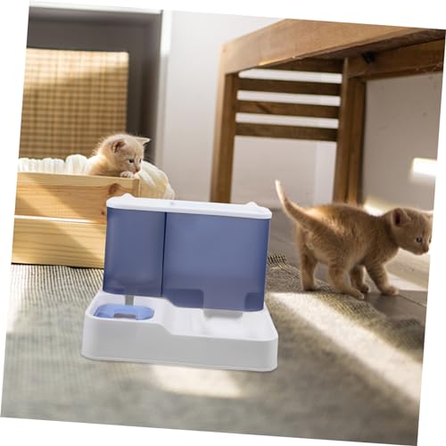 Comedero y bebedero automático grande para mascotas miniatura 4