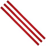 Southern Homewares Oven Rack Protectors Prevents Skin Burns Flexible Red Silicone Strips, Set of 3
