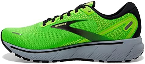 Brooks Men's Ghost 14 Neutral Running Shoe - Green Gecko/Blue/Black - 11.5 Medium | Image 2
