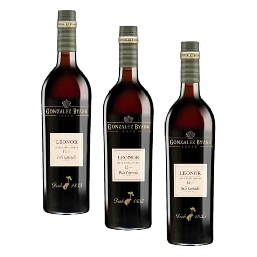 Leonor Palo Cortado - Vino D.O. Jerez - 750 ml (Paquete de 3)