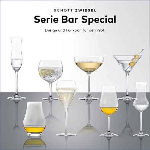 Foto von SCHOTT ZWIESEL Whisky Nosing Glas Bar Special (6er-Set), spezielles Nosing Glas für Whisky, spülmaschinenfeste Tritan-Kristallgläser, Made in Germany (Art.-Nr. 116457)