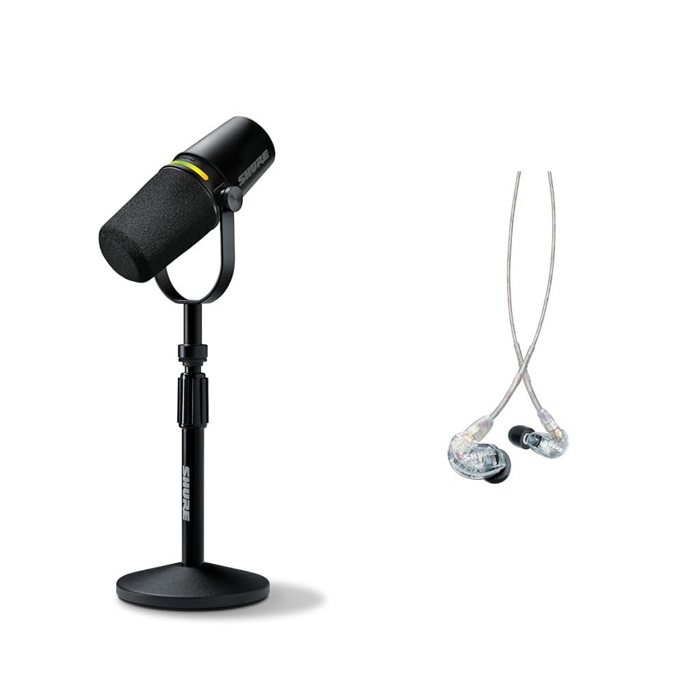 Amazon.co.jp: SHURE MV7+ ポッドキャストキット MV7+-K-BNDL