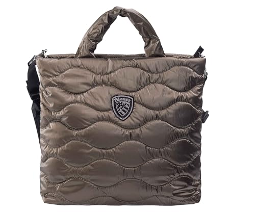  Borsa donna Blauer a mano/tracolla Marfa03 in nylon trapuntato mud B26BU03 F5MARFA03/SOF Dimensioni borsa: Media