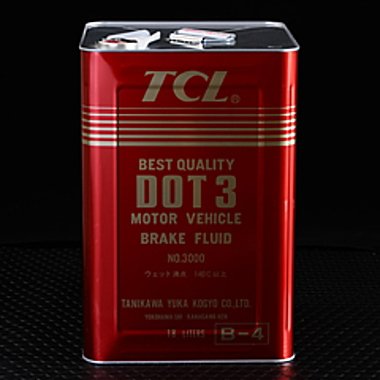 ブレーキフルード TCL DOT3 18L NO.3000 Amazon.co.jp: TCL B-4 ブレーキフルード DOT3 18L : 車＆バイク