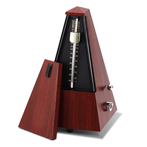Métronome Mécanique, Métronome De La Tour avec Minuterie et Tempo Précis, son puissant, Pour Piano, Guitare, Basse… - Les Beatles, Paul McCartney, John Lennon, RIngo Starr, George Harrison Métronome Mécanique, Métronome De La Tour avec Minuterie et Tempo Précis, son puissant, Pour Piano, Guitare, Basse…