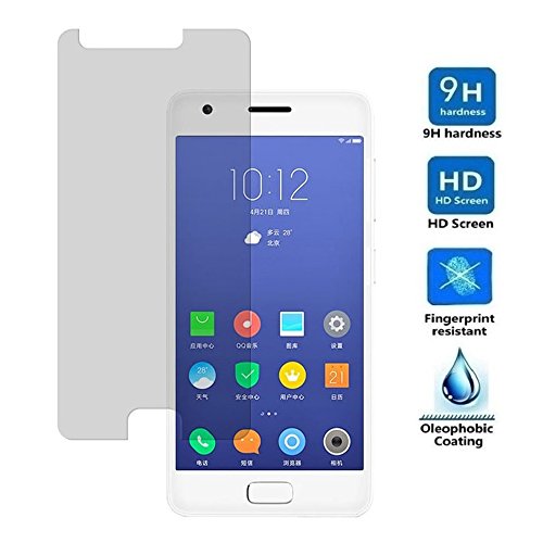 REY Protector de Pantalla para Lenovo ZUK Z2, Cristal Vidrio Templado Premium