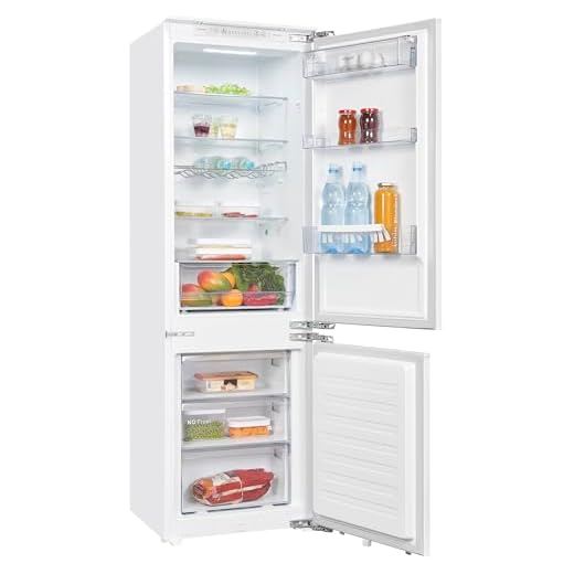 Exquisit® Frigorífico Combi, 246L, Clase E, Color Blanco, Tecnologia No-Frost, Cajón Verdulero, Puerta Reversible, Regulación con Visualización Digital, Consumo 217 kWh/año, Medidas 178,2x54x53 Cm.