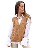 TINKUY Peru Women’s Button-Up Cardigan, Authentic Peruvian Alpaca Wool V Neck Knitted Argyle Sweater