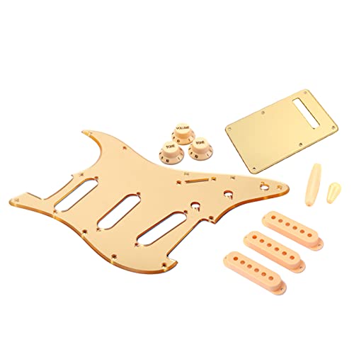 Pickguard Chargé Précâblé Micros S+S+S pour Guitare Micros À Simple Bobinage Ensemble De Protections De Sélection 3 Plis… - Les Beatles, Paul McCartney, John Lennon, RIngo Starr, George Harrison Pickguard Chargé Précâblé Micros S+S+S pour Guitare Micros À Simple Bobinage Ensemble De Protections De Sélection 3 Plis… – Image 8
