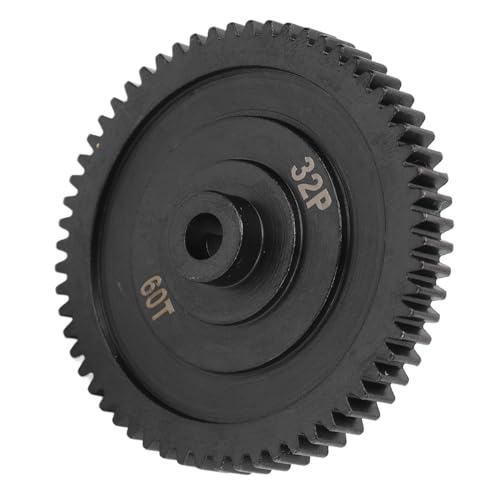 Lybunair Stirnradgetriebe Edelstahl 60T 32P für SCX10 PRO 1/10 RC Car Upgrade-Teile