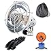 Portable Butane Heater, Gas Heater with Control Valve, Foldable Base and Storage Bag Outdoor Tent Heater for Camping, Ice Fishing, Garage, Porch.