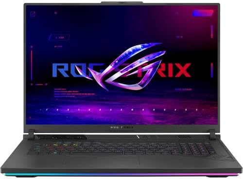 Rog Strix G18 (18-inch WQXGA IPS 240Hz, i9-13980HX, RTX 4080 12GB, 32GB DDR5 RAM, 2TB Performance NVMe SSD, Backlit Per-Key RGB KB, Mux Switch, HDR, Wifi 6E + BT, Windows 11 Pro, Grey, made_by_ASUS)