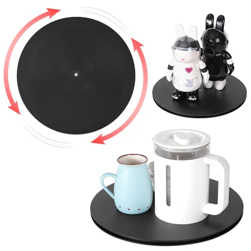 Image of ZZRANYE 14 Inch Heavy Duty Rotating Swivel Stand - 360 Degree Rotating Lazy Susan Base with Steel Ball Bearings for Model Base /Rotating Plants /Crafts Stand Monitor /TV /Monitors /Potted Plants