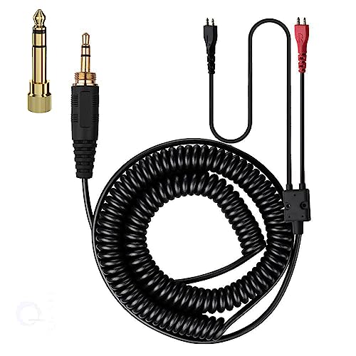 V-MOTA Pro Audio HD 25�X�v�����O�R�C���P�[�u�������R�[�h 6.35mm�A�_�v�^�[�t�� �[���n�C�U�[HD 25�A���~�j�E���AHD25-1 II�AHD 450 II�AHD 480 Classic�AHD 530 II�AHD 540 II�AH