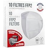 Lot de 10 filtres FFP2 pour masque FrogMask