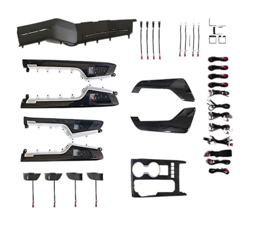 XCZPRKMXY Compatible with Toyota Highlander 2021-2022 Led Car Ambient Repace Led Dashboard Atmosphere Light Ambient Lamp Decorative(B Style Low Profile)