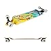 MINORITY Downhill Maple Longboard | 40-inch Drop Trough Deck | Made for Cruising Urban Commuting Ride (Koifish)