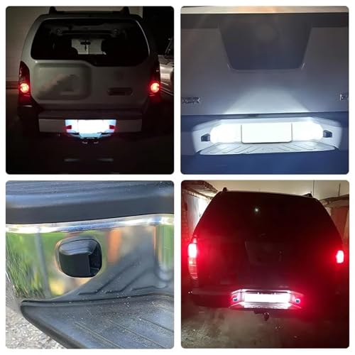 Luces matrícula LED Nissan Navara D40 y Xterra ideales para viajes nocturnos y rutas overland 5