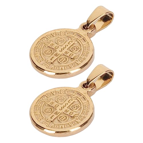 Presentes Colecionáveis ​​Premiums Amuleto Medalhão Aço Inoxidável Força Coragem Determinação Ideal