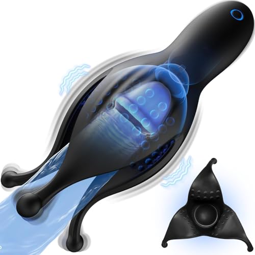 Masturvatore per Uomo Sex Toys, Masturbatore Sexytoysys Uomo Coppia, Masturbtore per Pene Automatico Sex Toy, Vibratore Sexy Toys Sessuali per Uomini Coppie, Pene Vibrator Masturbatore Maschile