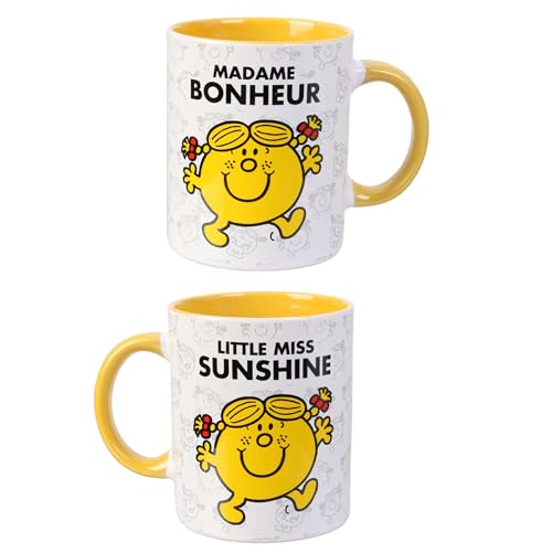 Linnea Mug en céramique 30 cl Collection Madame Monsieur Mme Bonheur