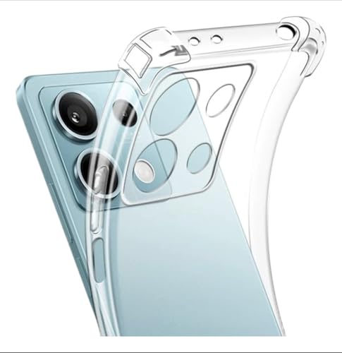 Kit Capa Anti Impacto + Película De Vidro 3D/9D Compatível Com Xiaomi Redmi Note 13 PRO 5G