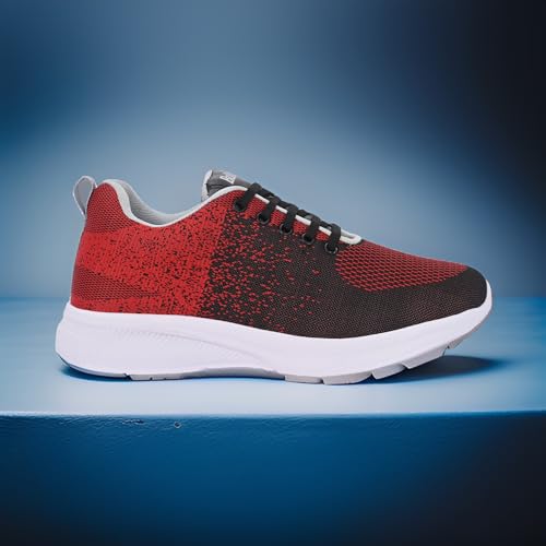 Image of Men's FORTUNER-11 Sports Running Shoes with Ultra Bounce,Twinspring Technology Lightweight EVA Sole with Memory Foam Insole Casual Sneaker Shoes for Men's