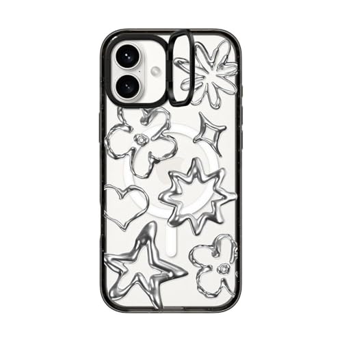 Coque iPhone 16 Plus CASETiFY pour éviter les casses d'écran grâce à l'anneau antichoc