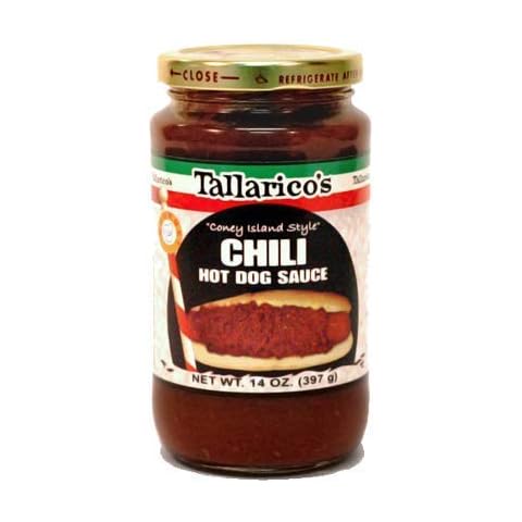 Tallarico's Chili Hot Dog Sauce Coney Island Style, 14.0 OZ (2 Pack) Cover