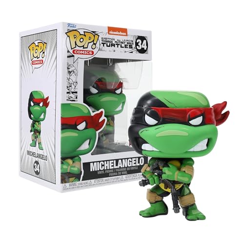 Pop! Comics Teenage Mutant Ninja Turtles: Michelangelo Previews Exclusive Vinyl Figure