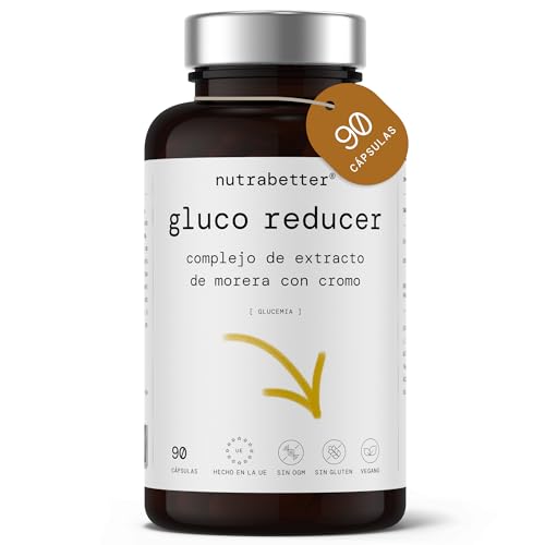 Extracto de morera REDUCOSE® patentado 750 mg + cromo | 90 cápsulas veganas | Reduce Glucosa en sangre, Triglicéridos y Colesterol LDL | Metabolismo de Macronutrientes | con ESTUDIOS CLÍNICOS