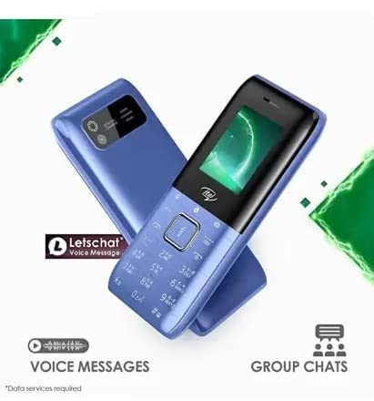 Image of (Refurbished) Itel Power200 (4.5cm, 2500mAh, Stylish ID, 3D Curved Display Lens, Blue)