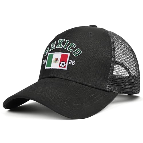 Image of Adjustable State Flag Trucker Hat Mesh Baseball Cap with Embroidered Patch for Men Women