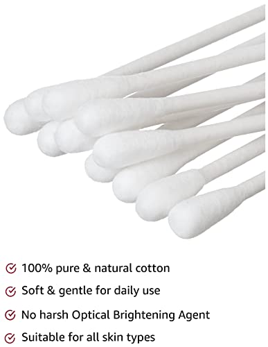 Amazon Brand - Solimo Cotton Buds - 200 Sticks (Pack of 2) - Image 3
