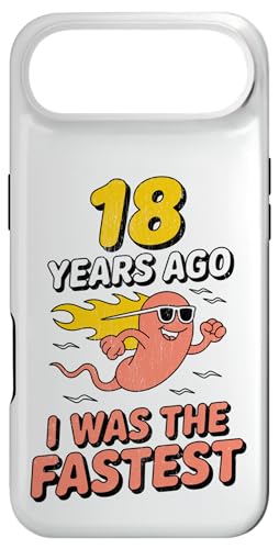 �ʔ���18�΂̒a���� 18�N�O I Was The Fast Joke �X�}�z�P�[�X iPhone Air �p