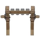 JFFCESTORE Quick Connect Accessory Adapter Buckle， Adjustable Female Fastener for Tactical Vests to Connect Tactical Placard，Mag Pouch (TAN)