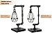 【Upgrade】FAGUANGAO 𝙄𝙣𝙙𝙪𝙨𝙩𝙧𝙞𝙖𝙡 Table Lamp,𝙎𝙩𝙚𝙖𝙢𝙥𝙪𝙣𝙠 Knob Control Stepless Dimmable Edison Pipe Desk Lamp with USB A+C Ports,Bedside Lamp for Bedroom,Office,Living Room(Bulb Included)