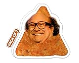 IMPERIAL VIBES – Danny Dorito Sticker – Vinyl Funny Sticker for Car, Truck, and Van – Removable Indoor and Outdoor Use for Laptop – Waterproof Decal for Wall and Watercooler – (Pack of 2) Imp 021