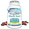 Black Seed Oil Organic Cold Pressed Capsules, 82-Day Supply of 2000mg Black Cumin Seed Oil (Nigella Sativa) (330 Black Seed Oil Capsules)