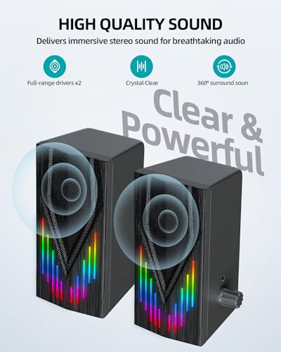 Uakinat Computer Speakers E1065 の商品画像 3
