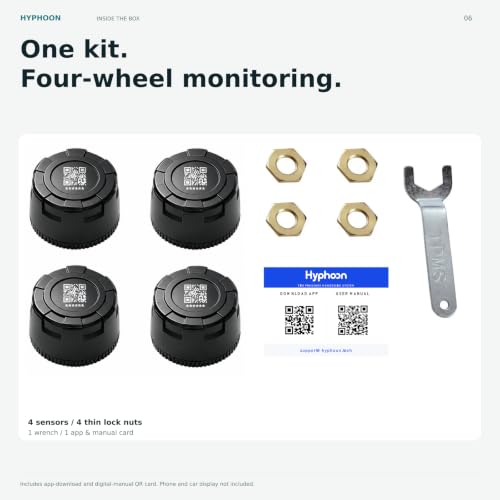Hyphoon Bluetooth TPMS for Cars