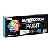 U.S. Art Supply 36 Color Watercolor Paint Set – Professional Watercolor Paint Set for Artists & Beginners, Watercolor Paint Tubes (18ml) – Water Colors Paint Adult Set for Canvas & Portraits