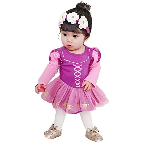 IZKIZF Disfraz de princesa de Navidad para bebé, diseño de Blancanieves de Belle Sofia, 007 Sofía, 6 9 Meses